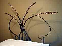 finished
                          headboard 